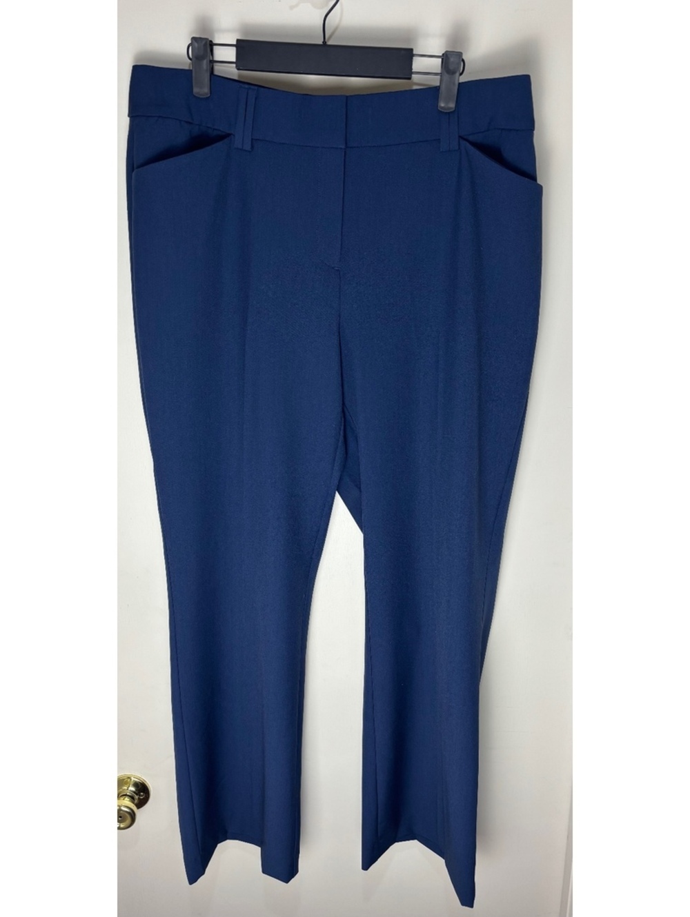 I.N.C. International Concepts Womenās Size 14 W2W Boot Leg Pants Indigo Sea NWT